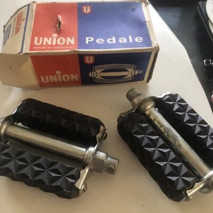 Vintage Union Bike Cycle Pedals 9 16" Thread New Old Stock - Picture 1 of 4