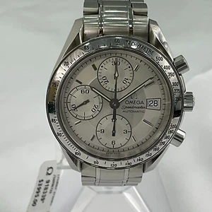 Omega Speedmaster 3513.30 Chronograph Datum silber Zifferblatt Automatik Herren 130599 - Bild 1 von 6