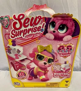 Little Live Pets Scruff-a-Luvs Sew Surprise Pink Plush Set NEW (Damaged Box) - Picture 1 of 5