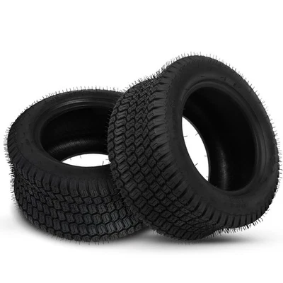 Set of 2 22x10-14 Lawn Mower Garden Tractor Turf Tires 4 Ply 22x10x14 Tubeless - Image 1 of 4