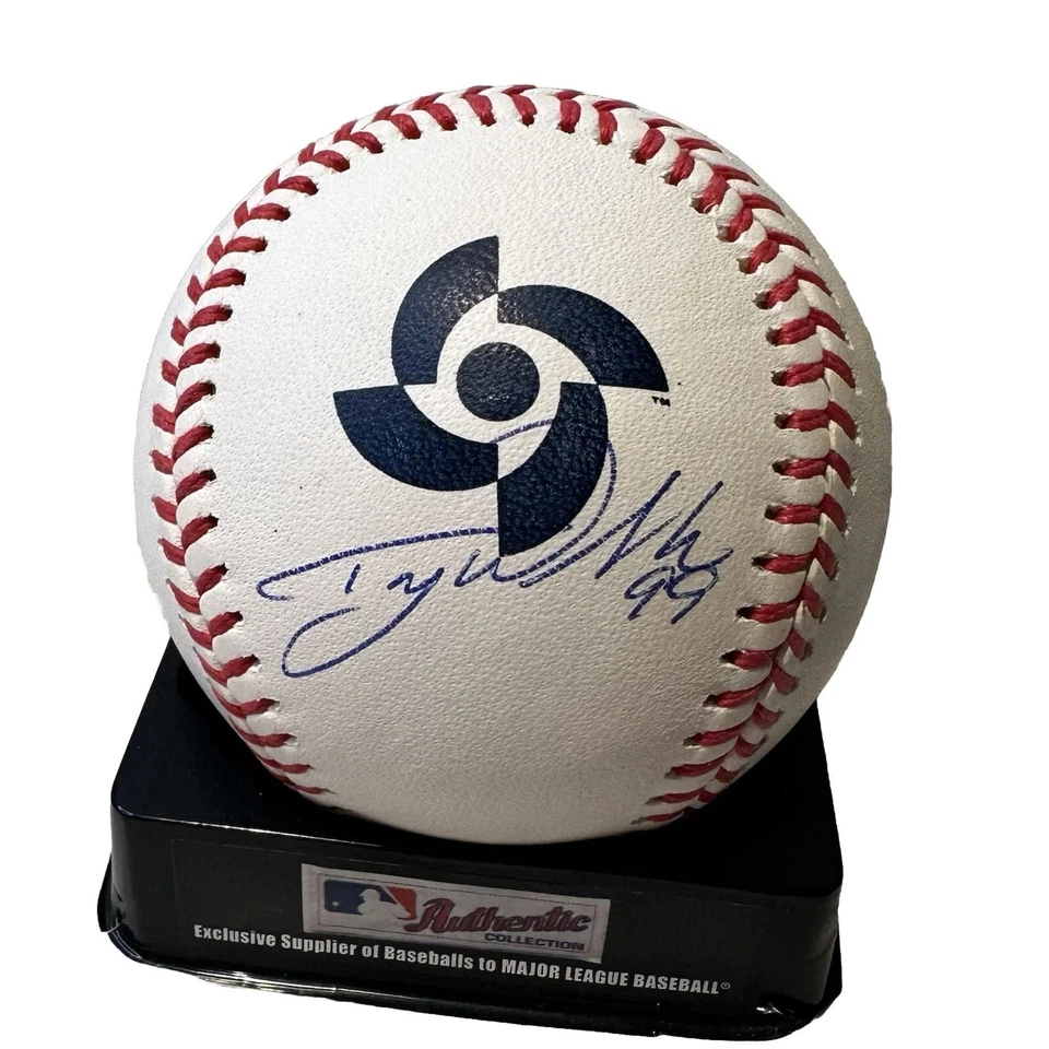 Taijuan Walker Autografiado 2023 CMB Béisbol Mundial Béisbol Clásico Filis Foto 1 de 1