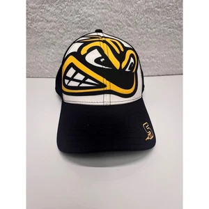 The Game NFL Hat Cap Adjustable Black White Yellow Angry Mascot Football Fan - Picture 1 of 5