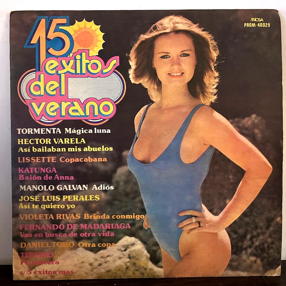 15 Exitos Del Verano (Argentina) (Cheesecake) - 12" Vinyl Record LP - VG Foto 1 de 3