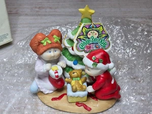 VTG Cabbage Patch Kids Porcelain Figurine 1984 Christmas Day New in Box - Picture 1 of 8