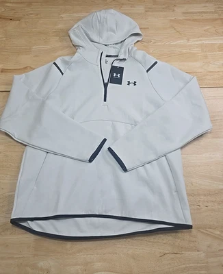 Sudadera con capucha Under Armour imparable polar para hombre blanca 1379811-426 talla M Foto 1 de 4