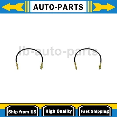 2X Manguera de línea de freno delantero primera parada para Chevrolet C50 1967 1968 1969 1970 Foto 1 de 4