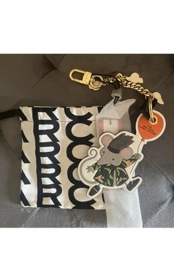 Marc Jacobs El Globo/Volador Nuevo con Etiquetas, Dije Bolso Rata. Adición rara y limitada. Foto 1 de 4