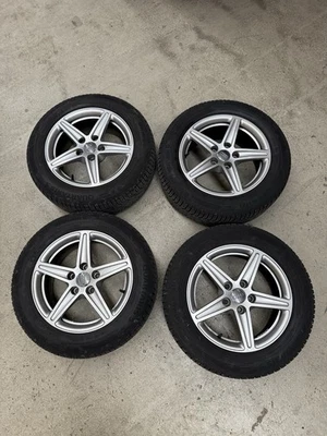 Original Audi A4 B9 Winterräder 205/60 R16 ET35 - Bild 1 von 4