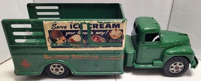 CAMINHÃO VINTAGE BUDDY L RAILWAY EXPRESS AGENCY - Imagem 1 de 4