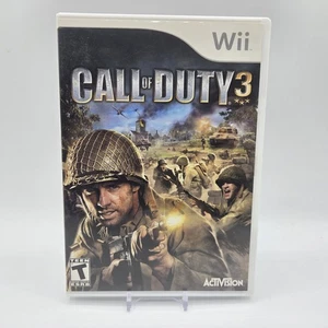 Call of Duty 3 (Nintendo Wii, 2006) Complete, CIB - Tested - Picture 1 of 4