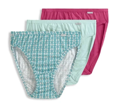 Pacote com 3 Jockey Elance corte francês conforto 100% algodão 11/4XL 1485 rosa/turquesa - Imagem 1 de 3