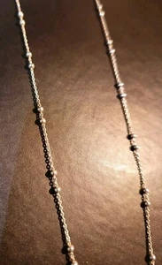 N E W Goldmark | Sterling Silver | Double Ball | Chain | Necklace | 45 cm | - Picture 1 of 8
