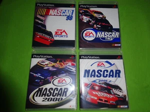 EMPTY REPLACE CASES! Nascar 98 99 00 01 Collection Playstation 1 - PS1 PSX - Picture 1 of 11