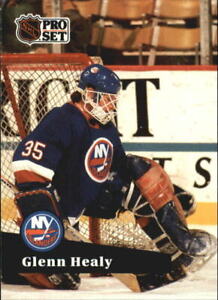 1991-92 Pro Set Islanders Hockey Card #153 Glenn Healy