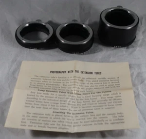ADA 3-teiliges automatisches Verlängerungsrohr-Set für Nikon F-Mount - Japan - Bild 1 von 3