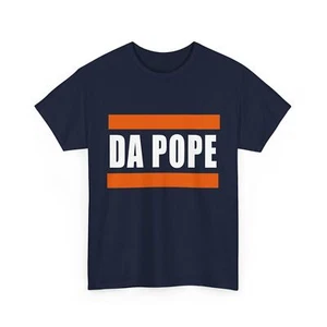 Funny Da Pope Chicago Bears Unisex Tee, Sports Humor Shirt, Football Fan Gift - Picture 1 of 7