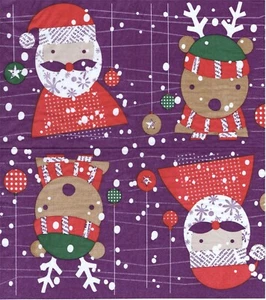 PAPIERSERVIETTEN WEIHNACHTEN RENTIER WEIHNACHTSMANN .PAPER NAPKINS CHRISTMAS XMAS RENTIER - Bild 1 von 1