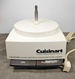 Cuisinart DLC-X Food Processor Base Motor - Tested - Works w/Flaw SEE VIDEO - Picture 1 of 6