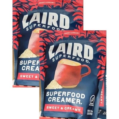 PACK 2 - Laird Superfood Superalimento Crema Dulce y Cremosa XL Bolsa 2 lb (32 oz) Foto 1 de 4