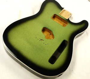 Tele Body 3 piezas Aliso Norteamericano Fibra de Vidrio Veener Verde/Negro 2,63 kg - Imagen 1 de 17