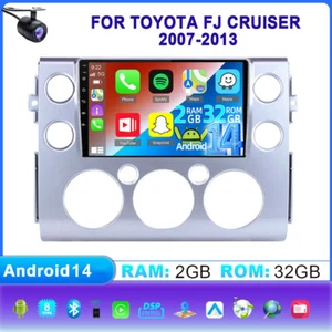 For TOYOTA FJ CRUISER 2007-2013 Car Stereo Andorid Auto Car Play Radio DAB+ 32GB - Picture 1 of 17
