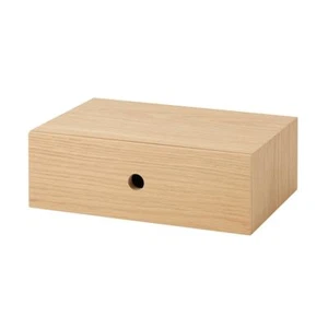 Cajón individual de almacenamiento de madera MUJI W25,2xD17xH8,4 cm envío rápido - Imagen 1 de 9