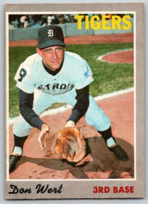 1970 O-Pee-Chee #33 Don Wert (ref 172810) - Image 1 of 2