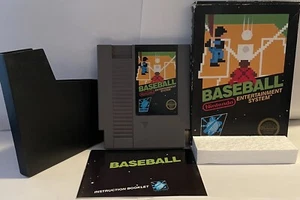 Baseball (Nintendo Entertainment System, NES) CIB + AUTENTICO - 5 VITI!!! M884 - Foto 1 di 12