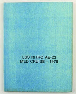 USS Nitro (AE-23) 1978 Mediterranean Deployment Cruise Book - Picture 1 of 9
