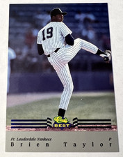 1992 Classic Best #BC15 Brien Taylor Fort Lauderdale Yankees Pitcher