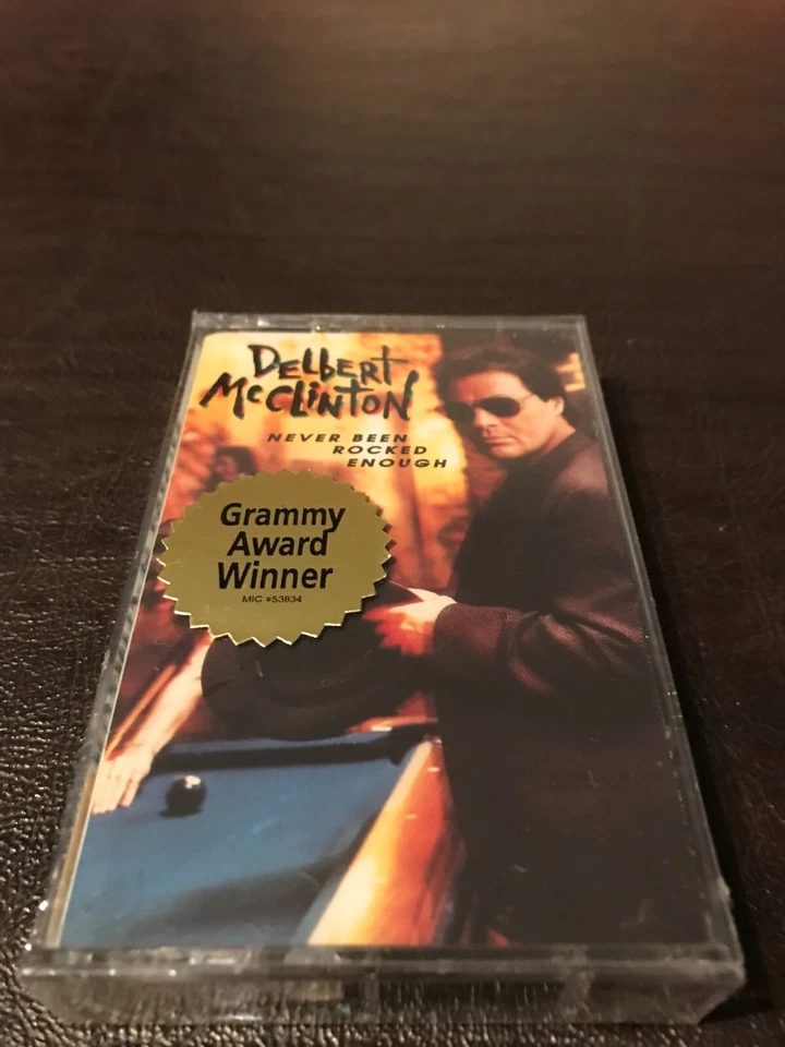 Never Been Rocked Enough by Delbert McClinton (Cassette, May-1992, Curb)