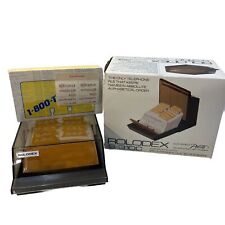 Rolodex Petite S-310C Kartendatei mit gefütterten Karten und Trennwänden Adresse Telefondatei