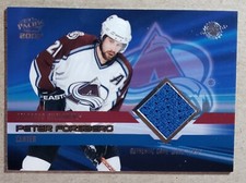 2004-05 Pacific Peter Forsberg Game Used Jersey /850 Colorado Avalanche
