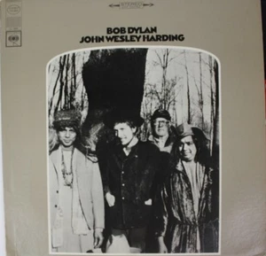 Bob Dylan John Wesley Harding LP 1967 Columbia 2 EYE Vinyl VG+/VG+ CS 9604 - Imagen 1 de 6