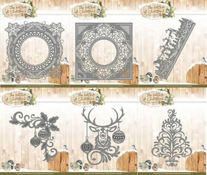 Matrices de corte Precious Marieke - Colección The Nature of Christmas - P&P GRATIS REINO UNIDO - Imagen 1 de 8