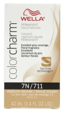 SET OF 4- WELLA Color Charm Permanent Liquid Hair Toner (Choose Your Color) - Image 1 of 4