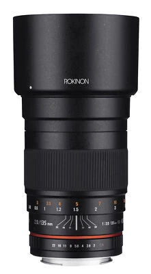 Rokinon 135mm F2.0 Full Frame Telephoto Lens (Canon EF) Certified Refurbished - Image 1 of 4