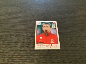 EURO 2012⚡️PANINI⚡️POLAND⚡️JAKUB WAWRZYNIAK⚡️FIGURE #63