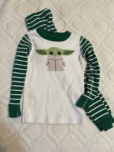 Hanna Andersson Baby Yoda Star Wars Pajama Set Grogu The Child, Size 4 - Picture 1 of 6