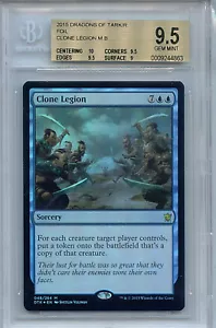 MTG Clone Legion BGS 9.5 GM Dragons of Tarkir Mystic Foil Magic Card Amricons - Picture 1 of 2