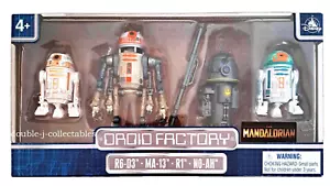 Star Wars Droid Factory The Mandalorian Set NEW Disney R6-D3, MA-13, R1, NO-AH - Picture 1 of 3