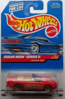 Hot Wheels 1999 ~Sugar Rush II~ Jaguar XK8 2/4 Foto 1 de 2