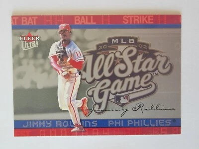 2003 Ultra Philadelphia Phillies Baseball Card #212 Jimmy Rollins AS - Image 1 of 2
