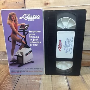 Lifestep 5500 Stair Climber VHS Tape Used Fitness Promo Gatefold RARE HTF - Picture 1 of 4