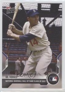 2021 Topps Now Off-Season Hall of Fame /909 Gil Hodges #OS-51 HOF