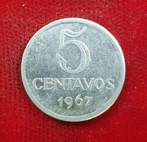5 Centavos 1967 Coin Coin Brazil Brazil - Picture 1 of 2
