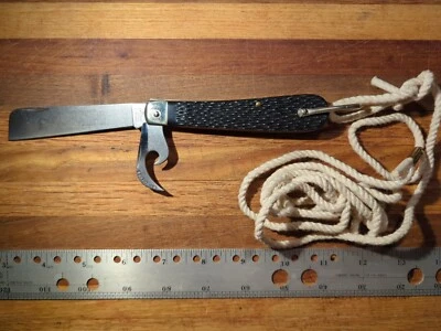 Camillus Knife  1944 Pearl Harbor  CG Rope Knife - Image 1 of 4