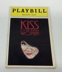 PLAYBILL Magazine Kiss Of The Spider Woman Signed  Chita Rivera Theatre 1993 - Picture 1 of 5
