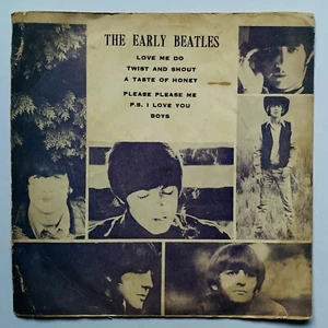 THE BEATLES - THE EARLY BEATLES EP 7" 45 - RARE THAI PRESS - THAILAND 6 TRACKS - Imagen 1 de 4