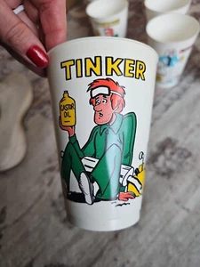 1970s 7-11 Hanna Barbera "Tinker" Speed Buggy Plastic Cup Vintage USA - Picture 1 of 3